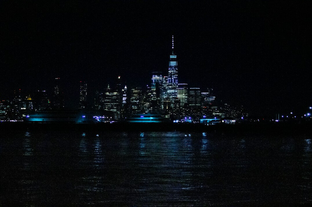 futuristic city skyline